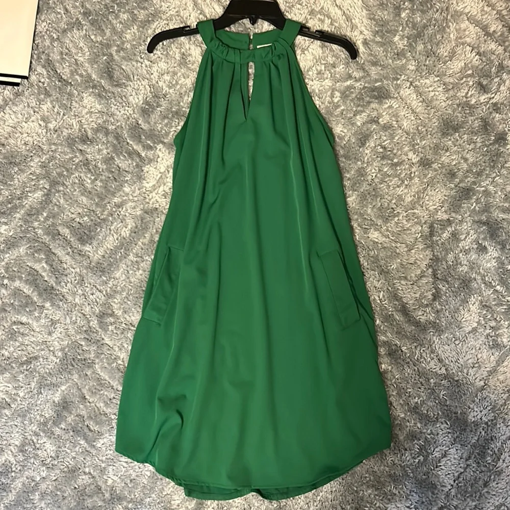 New York & Comp - Stretch - women’s green medium dress - Picture 1 of 9